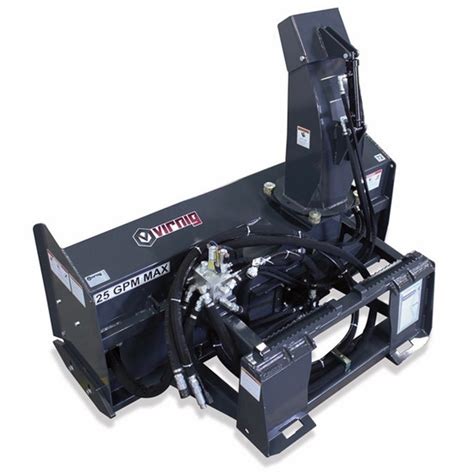 virnig v60 skid steer snow blower attachment|v60 snow blower attachment.